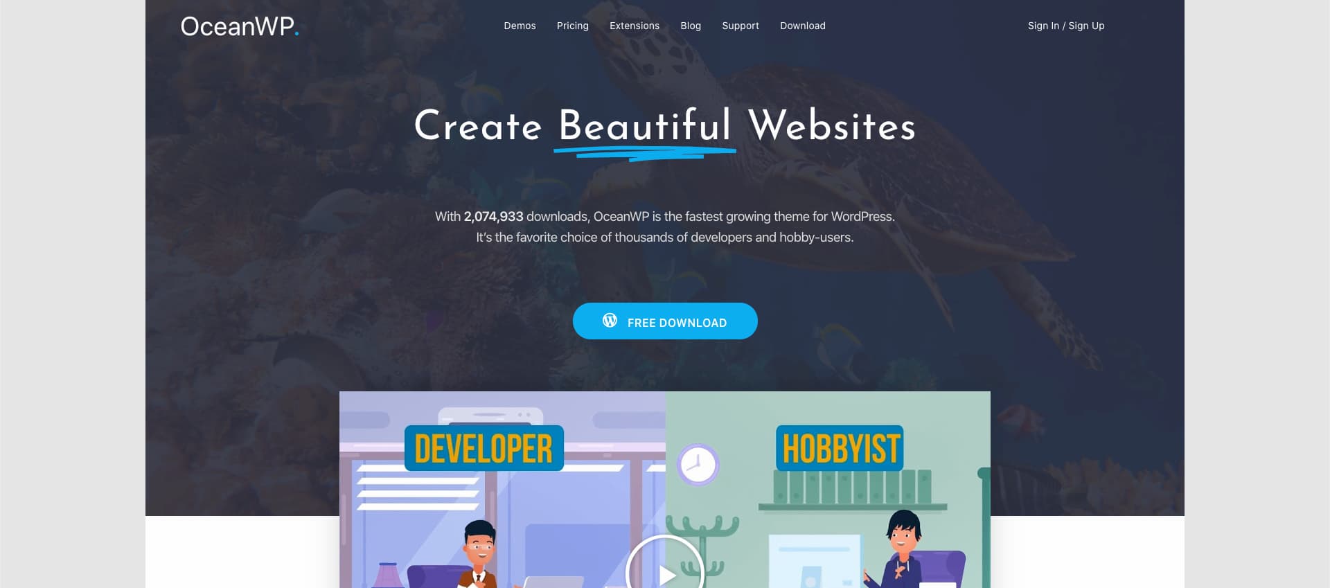 35% de todos os sites da internet usam Wordpress sites, saiba como ele pode te ajudar. 41