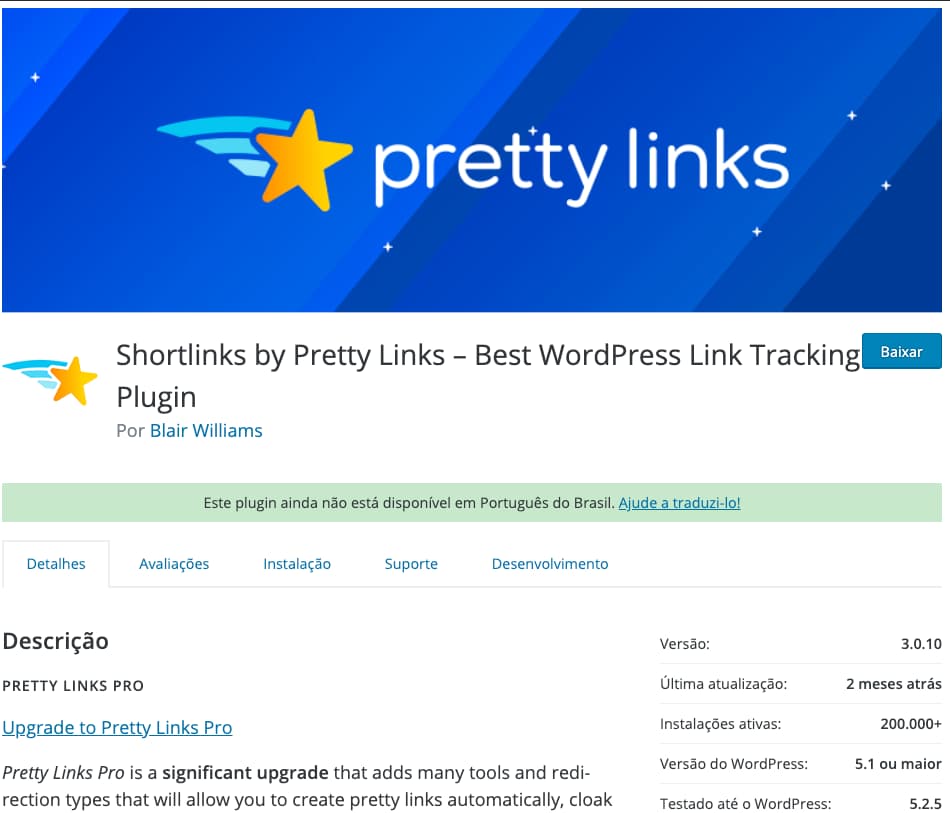 Shortlinks by Pretty Links