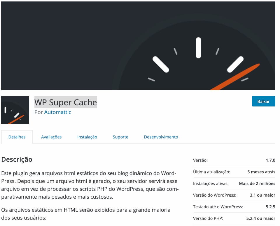 5 motivos para deixar o cache do Wordpress deslizar o seu site até seus visitantes. 6 5 motivos para deixar o cache do Wordpress deslizar o seu site até seus visitantes. 2